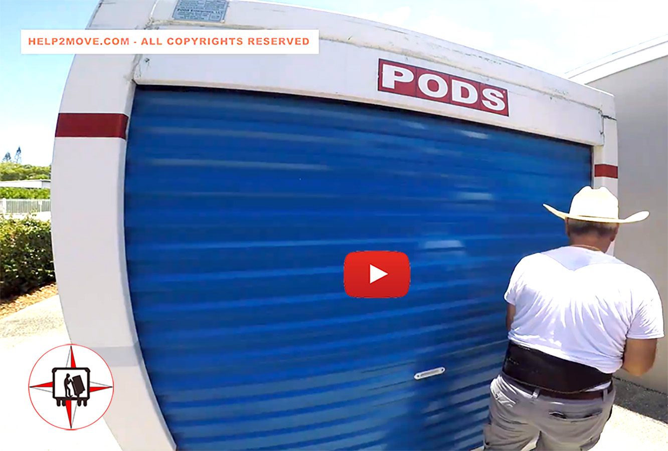 PODS PORTABLE CONTAINER UNBELIEVABLE PACKING